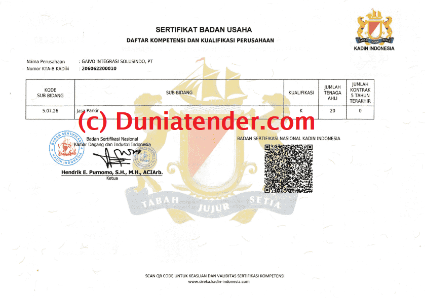 Contoh SBU Non Konstruksi Lembar 2 - dzkkonstruksi.com
